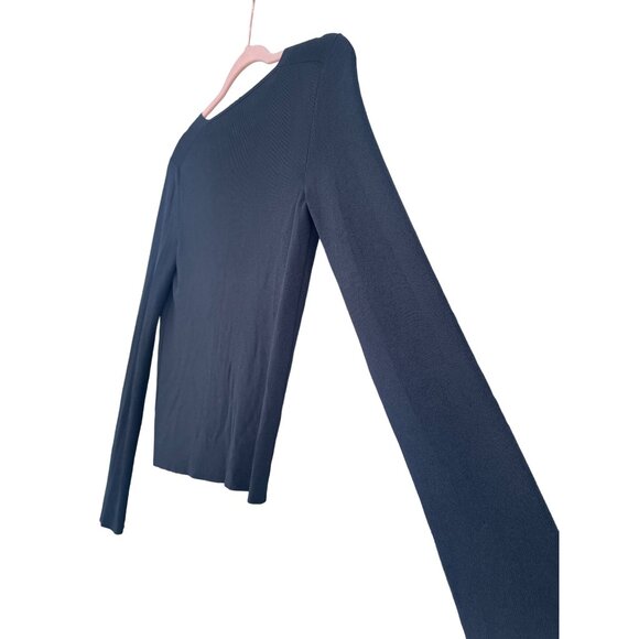 Hermes Womens Black Knitted Long Sleeve Winter Pullover Sweater Size XS - Picture 13 of 13